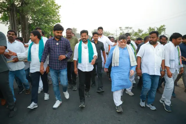 రేవంత్ రెడ్డి పాదయాత్ర