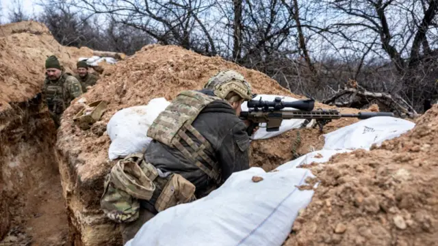 Украинский снайпер