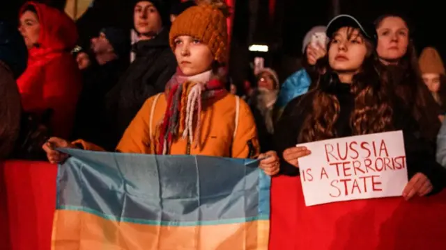 Акция солидарности с Украиной