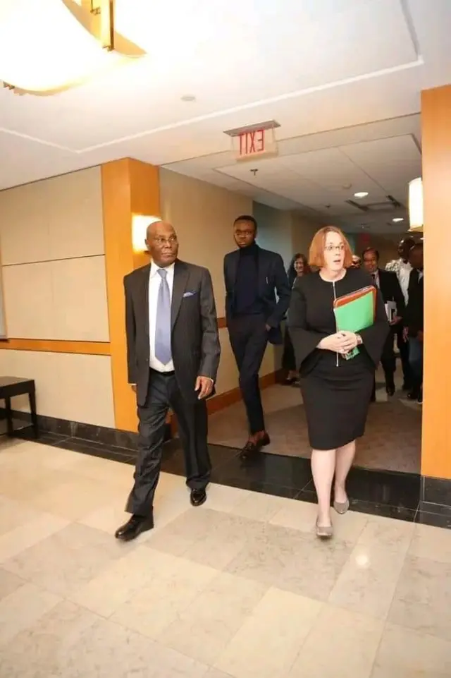 Atiku Abubakar and im team