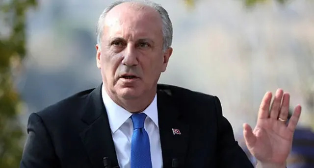 Memleket Partisi Genel Başkanı Muharrem İnce