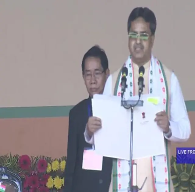త్రిపుర ముఖ్యమంత్రిగా డాక్టర్ మాణిక్ సాహా