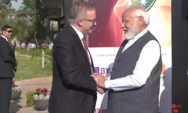 નરેન્દ્ર મોદી અને એન્થની અલ્બેનિઝ