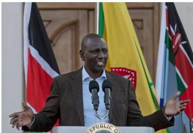 Aarẹ William Ruto tilẹ Kenya