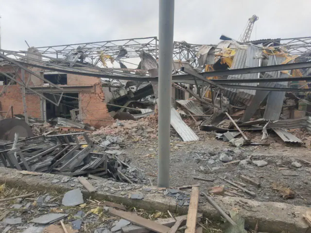 разрушенный дом