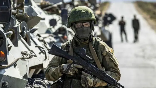 रूसी सैनिक