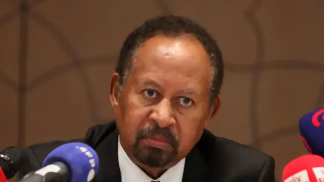 عبدالله حمدوك رئيس الوزراء السوداني السابق