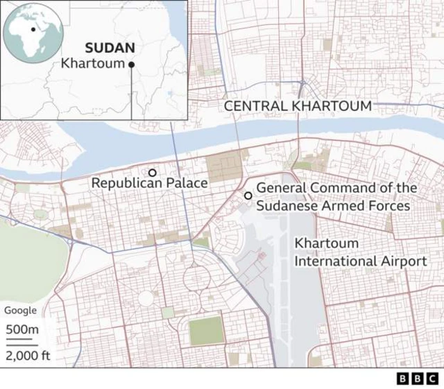 Maapụ Khartoum