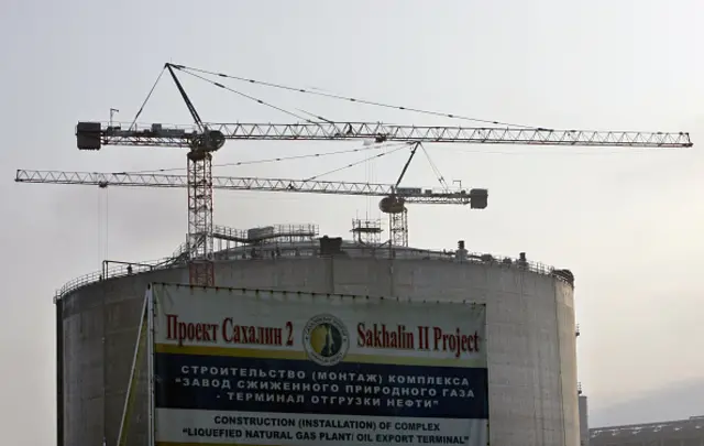 Доля Shell в проекте "Сахалин-2" составляет 27,5%