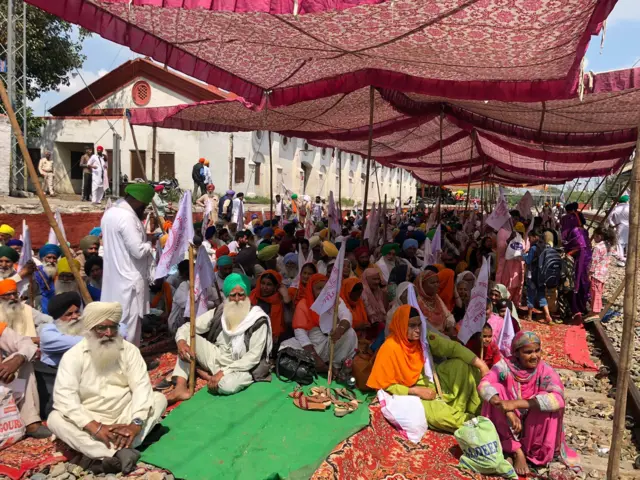 ਕਿਸਾਨਾਂ ਦਾ ਰੇਲ ਰੋਕੋ ਅੰਦੋਲਨ