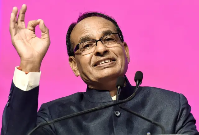 मध्य प्रदेश के मुख्यमंत्री शिवराज सिंह चौहान
