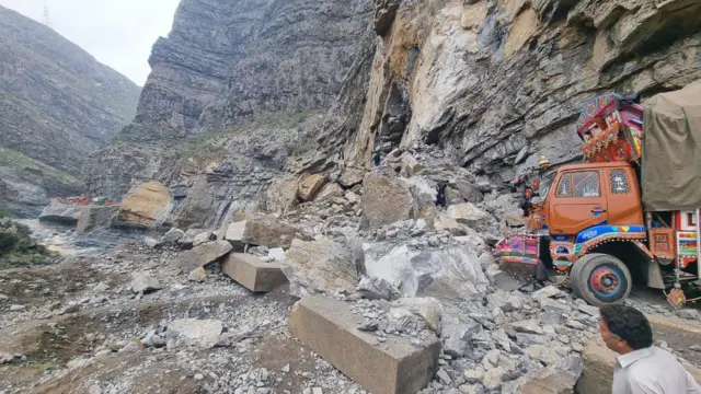 land slide