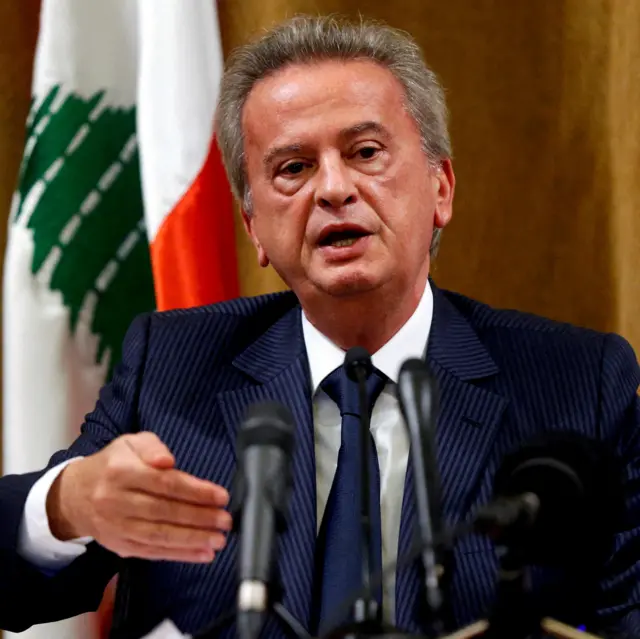 حاكم مصرف لبنان رياض سلامة