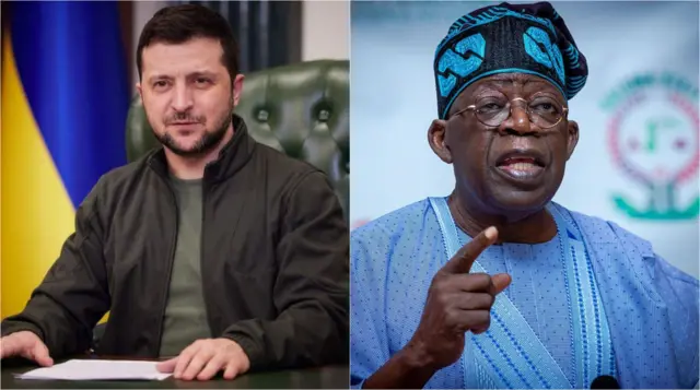 Zelensky na Tinubu