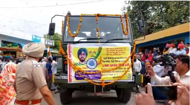 ਮੋਗੇ ਦੇ ਕੁਲਵੰਤ ਸਿੰਘ ਮ੍ਰਿਤਕ ਦੇਹ ਉਨ੍ਹਾਂ ਦੇ ਪਿੰਡ ਚੜਿੱਕ ਪਹੁੰਚੀ