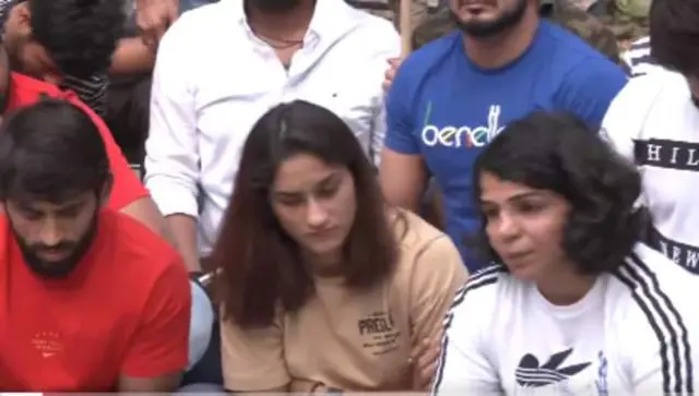 రెజ్లర్ల నిరసన