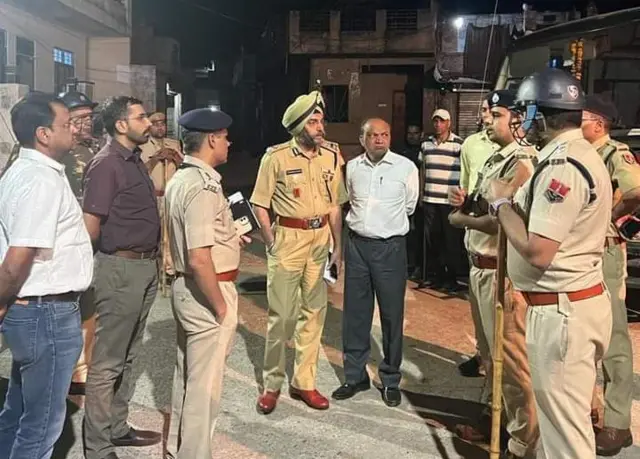 घटना के बाद आईजी मौके पीआर पहुंचे