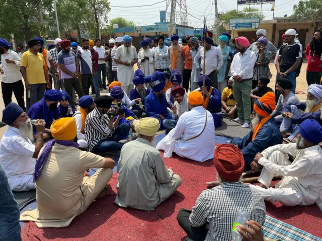 ਮੋਰਿੰਡਾ ਵਿੱਚ ਪ੍ਰਦਰਸ਼ਨ