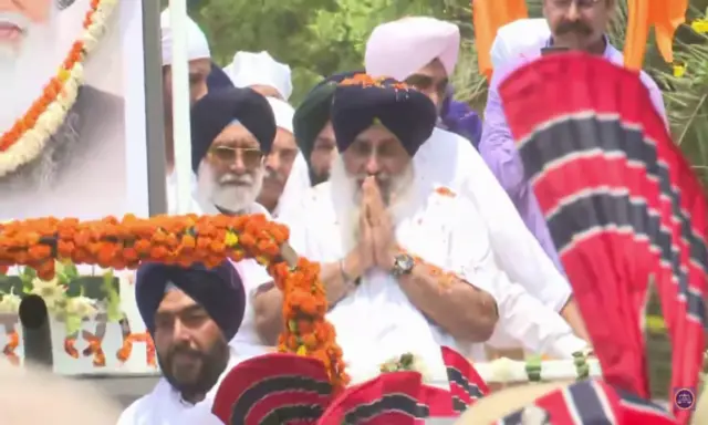 ਅੰਤਿਮ ਯਾਤਰਾ 'ਤੇ ਨਿਕਲੇ ਪ੍ਰਕਾਸ਼ ਸਿੰਘ ਬਾਦਲ