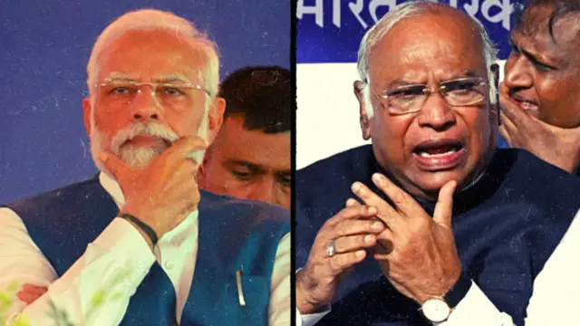 ਨਰਿੰਦਰ ਮੋਦੀ - ਖੜਗੇ