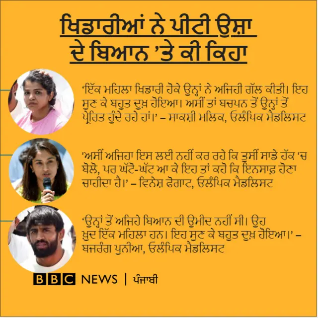 ਪਹਿਲਵਾਨਾਂ ਦਾ ਪ੍ਰਦਰਸ਼ਨ