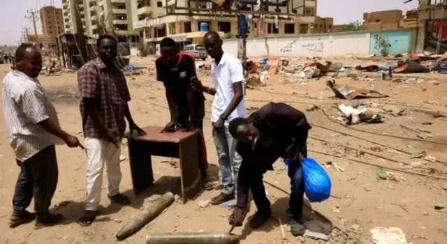 Ọgụ ka na-ada n'akụkụ Sudan