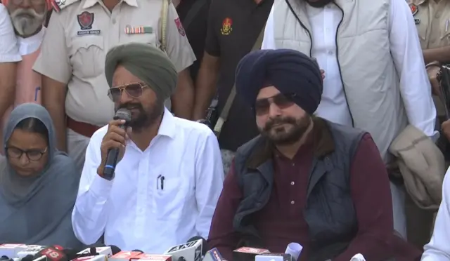 ਬਲਕੌਰ ਸਿੰਘ ਅਤੇ ਨਵਜੋਤ ਸਿੰਘ ਸਿੱਧੂ