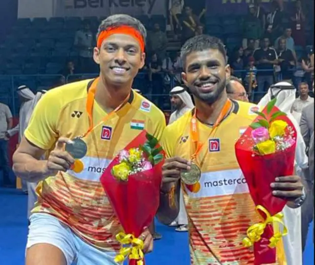 విజయం సాధించిన సాత్విక్, చిరాగ్