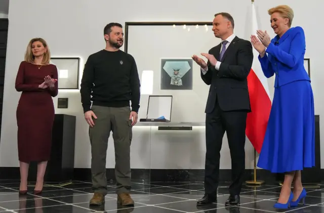 Зеленский в Польше