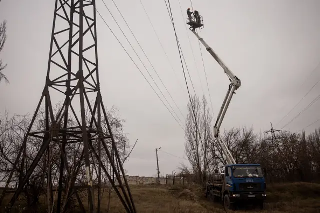 Украине удалось в сжатые сроки восстановить свою энергосеть