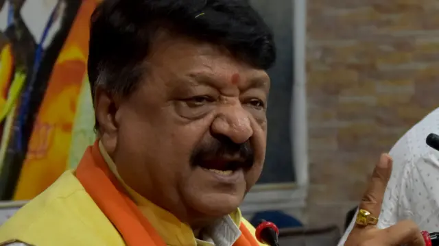 बीजेपी के महासचिव कैलाश विजयवर्गीय