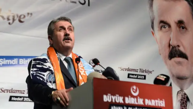Büyük Birlik Partisi Genel Başkanı Mustafa Destici