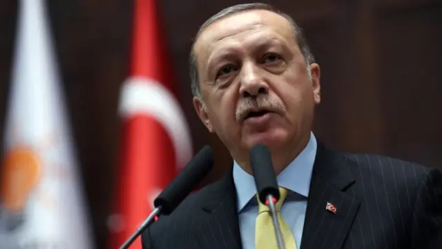 Cumhurbaşkanı ve AKP Genel Başkanı Recep Tayyip Erdoğan