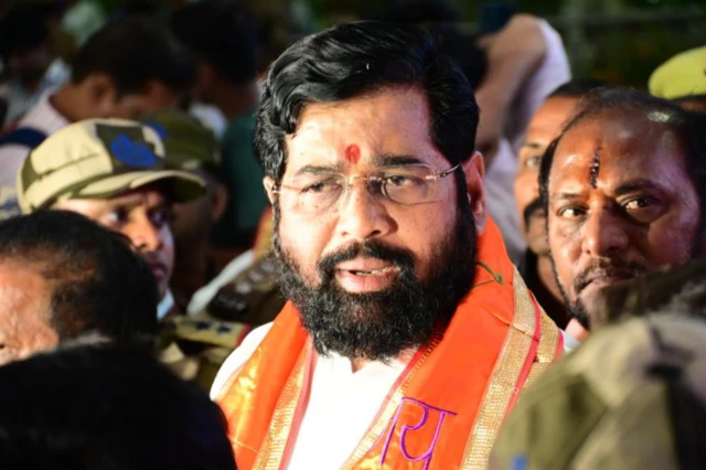 महाराष्ट्र के मुख्यमंत्री एकनाथ शिंदे