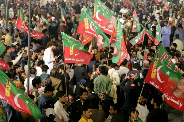 پی ٹی آئی، لاہور، ریلی