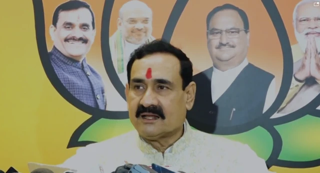 गृह मंत्री नरोत्तम मिश्रा
