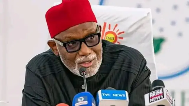 Aworan Gomina Akeredolu