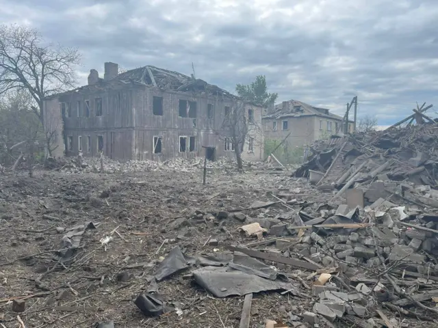 Павел Кириленко опубликовал фотографии последствий ударов