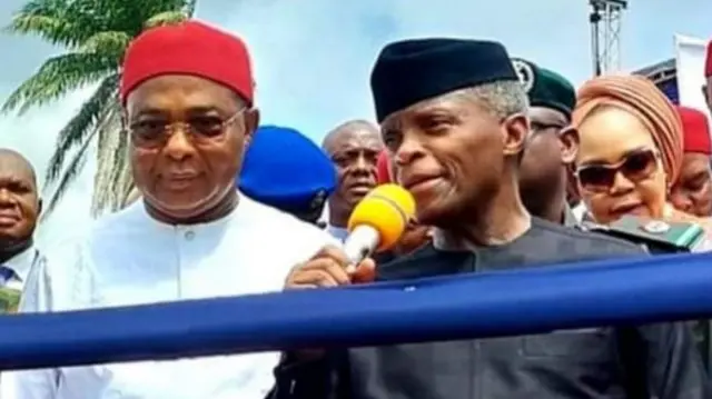 Hope Uzodimma na Yemi Osinbajo