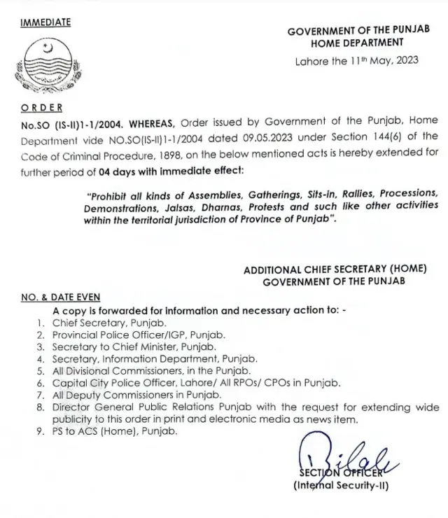 notification