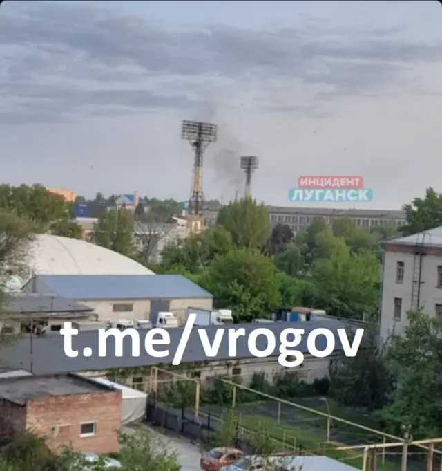 Владимир Рогов опубликовал фотографию последствий субботнего удара