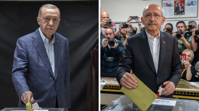 Recep Tayyip Erdoğan ve Kemal Kılıçdaroğlu