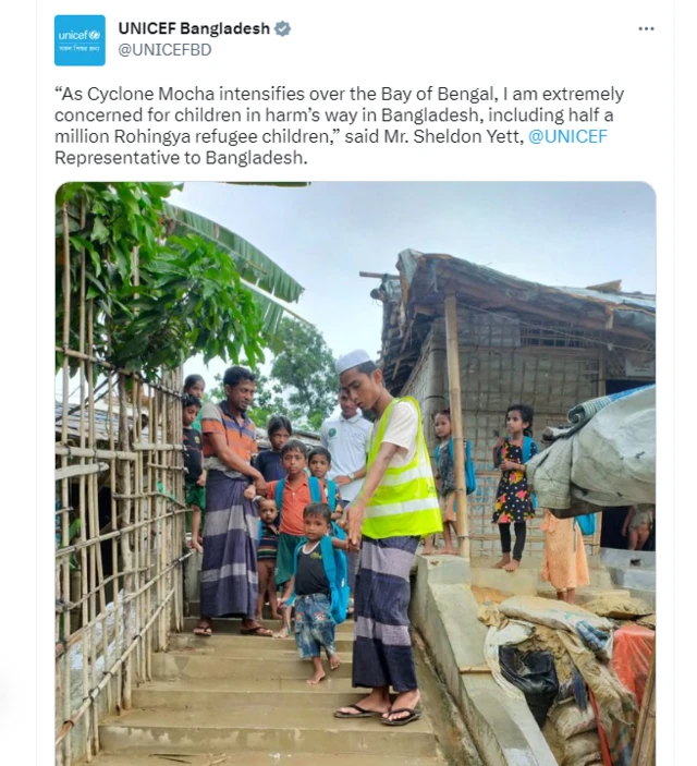 রোহিঙ্গা ক্যাম্পের ছবি