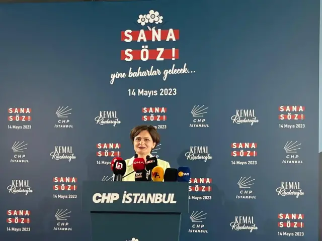 CHP İstanbul İl Başkanı Canan Kaftancıoğlu