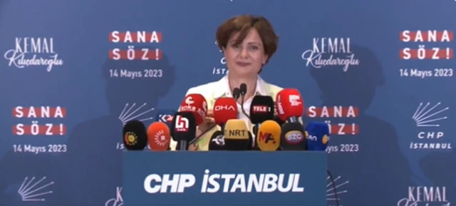 CHP'den Kaftancıoğlu, İstanbul'da açılan sandıkların yüzde 40'ının sonucuna göre Kılıçdaroğlu'nun yüzde 51,42 oy oranına sahip olduğunu aktardı