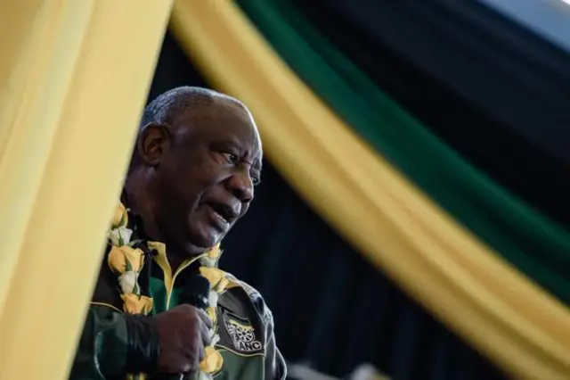 Madaxweynaha dalka Koonfur Afrika Afrika ee, Cyril Ramaphosa