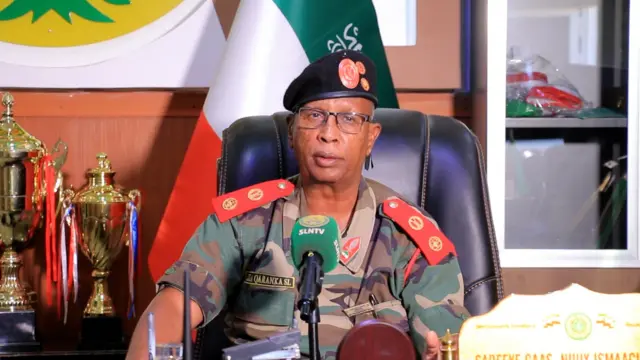 Taliyaha Ciidanka Soomaliland Jeneral Nuux Ismaaciil Taani