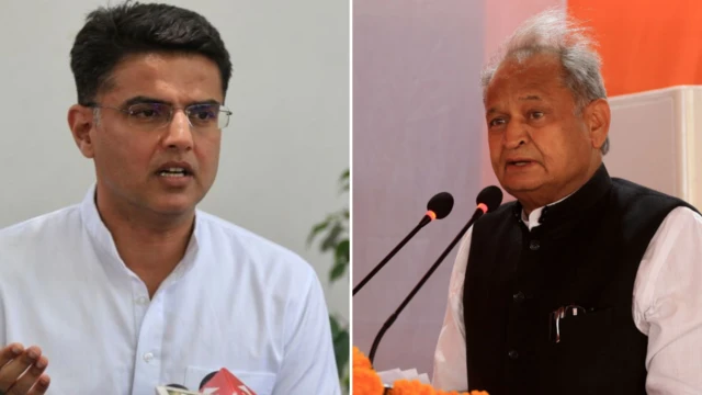 सचिन पायलट और अशोक गहलोत