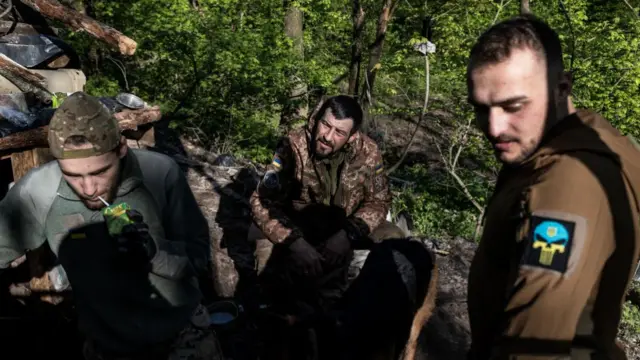 Украинские военные