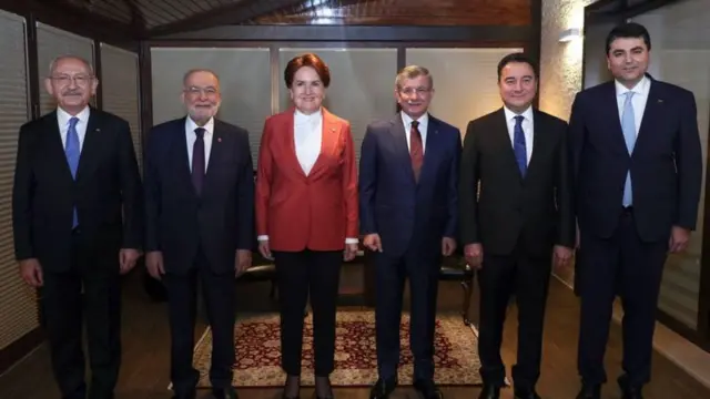 altılı masa liderleri